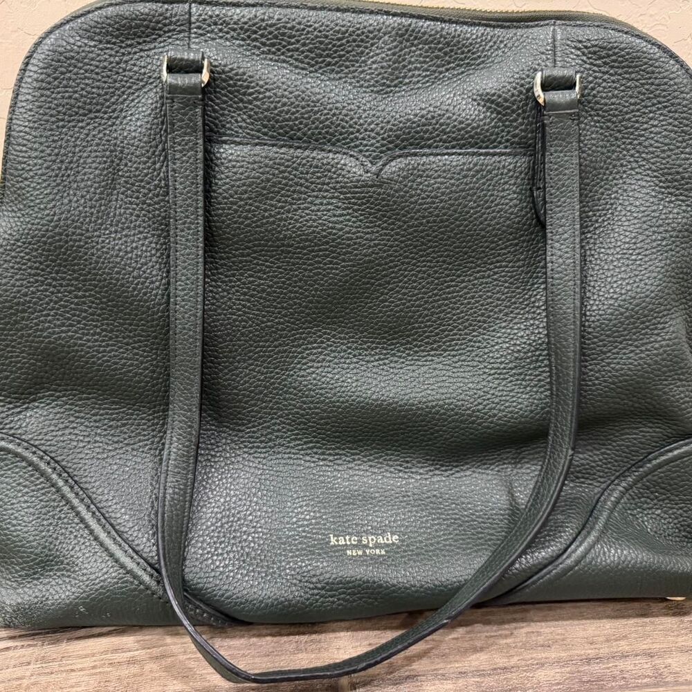 Kate-spade-new-york Women's Black and Green Bag